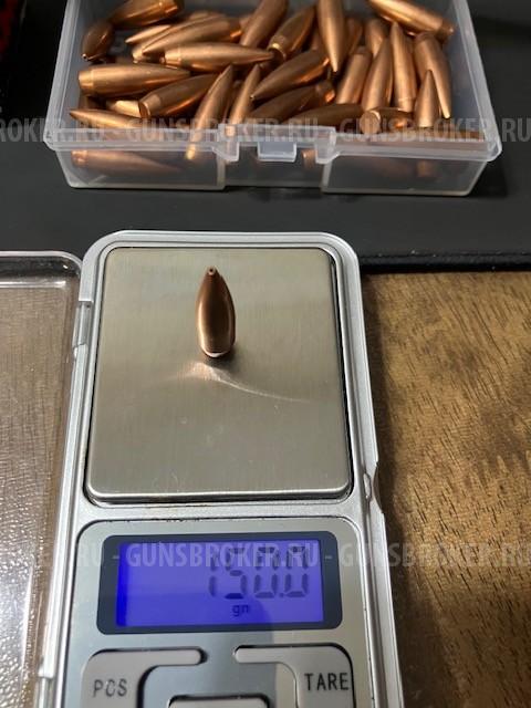 Продам пули Tulammo 10, 8 гр SP, Sierra SMK HPBT.