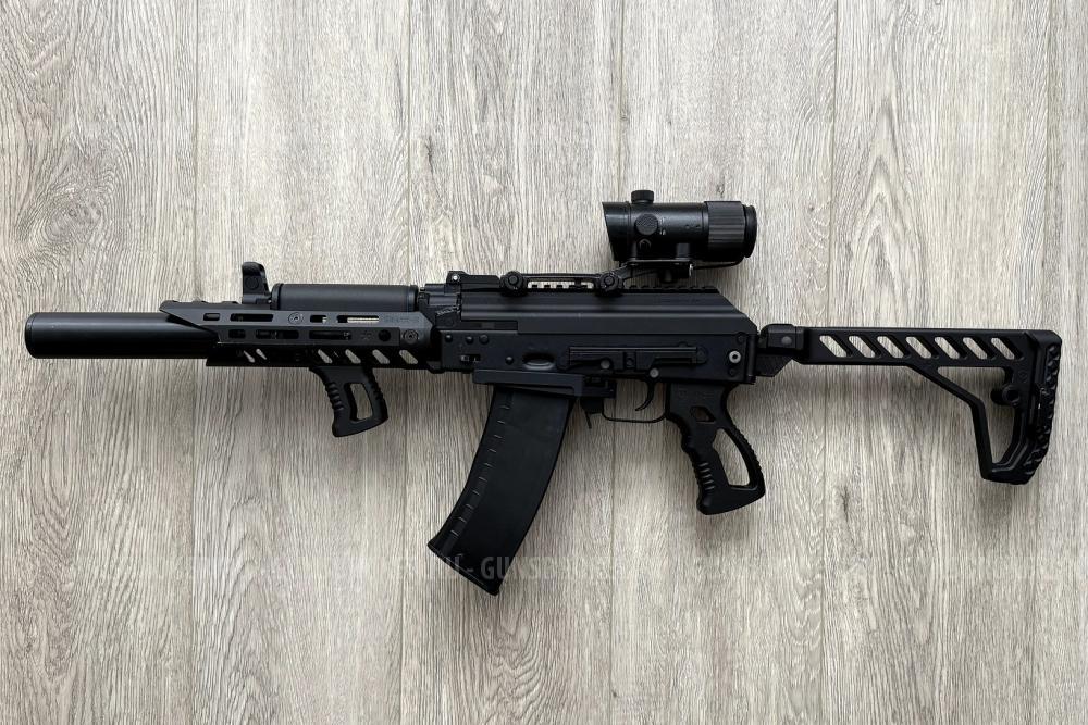 Продам Сайга-АКСУ исп.60, к. 5,45х39, кастом - большой тактический комплект.