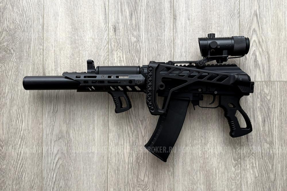 Продам Сайга-АКСУ исп.60, к. 5,45х39, кастом - большой тактический комплект.