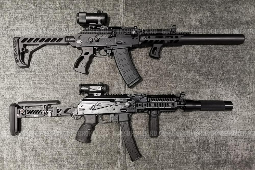 Продам Сайга-АКСУ исп.60, к. 5,45х39, кастом большой комплект.