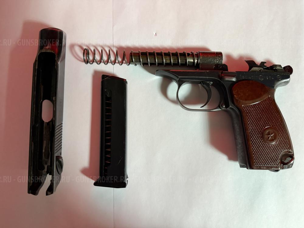Продам травматический пистолет Макарова ПМ-Т, ПМТ, 1954г. ЯНАО цена 160000 г. Ноябрьск
