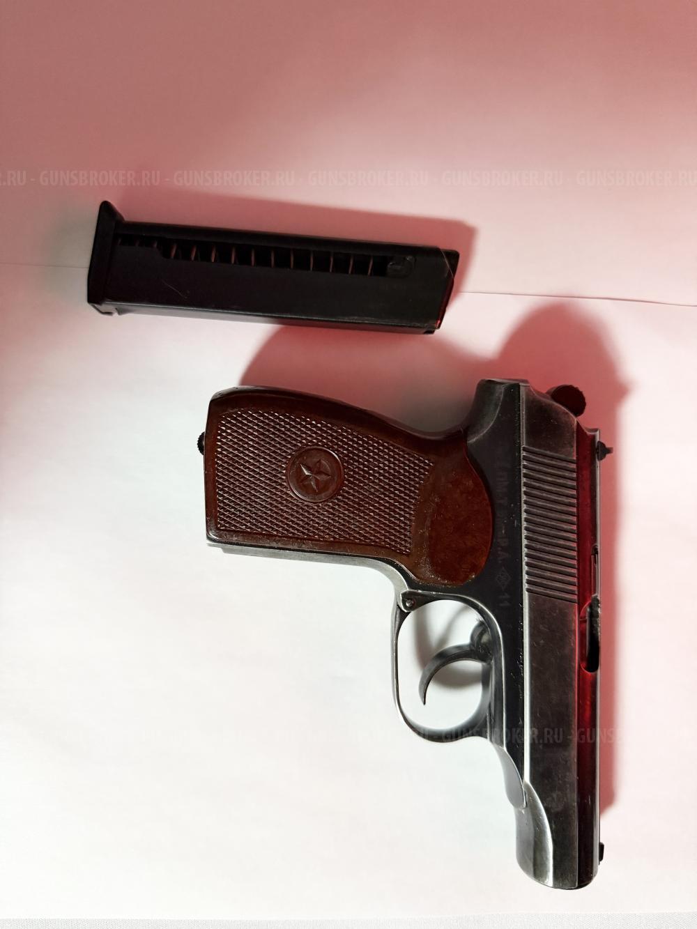 Продам травматический пистолет Макарова ПМ-Т, ПМТ, 1954г. ЯНАО цена 160000 г. Ноябрьск