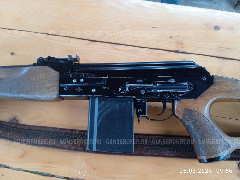 Продам Вепрь 7.62/51 Состояние хорошее. Настрел минимальный. Длинный ствол. Крепление ДТК