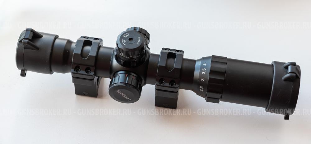 Продам загонник Leapers UTG 1-4x24 Mil-dot