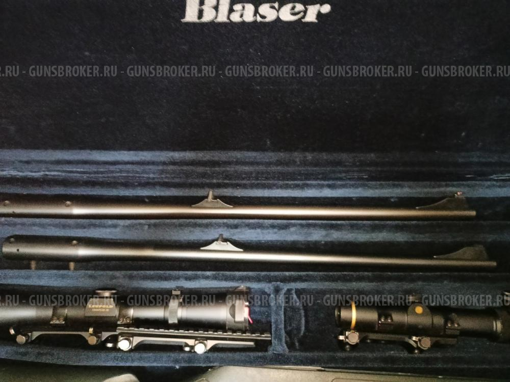 Продаю Blaser R93 с двумя стволами 30-06 и 223.