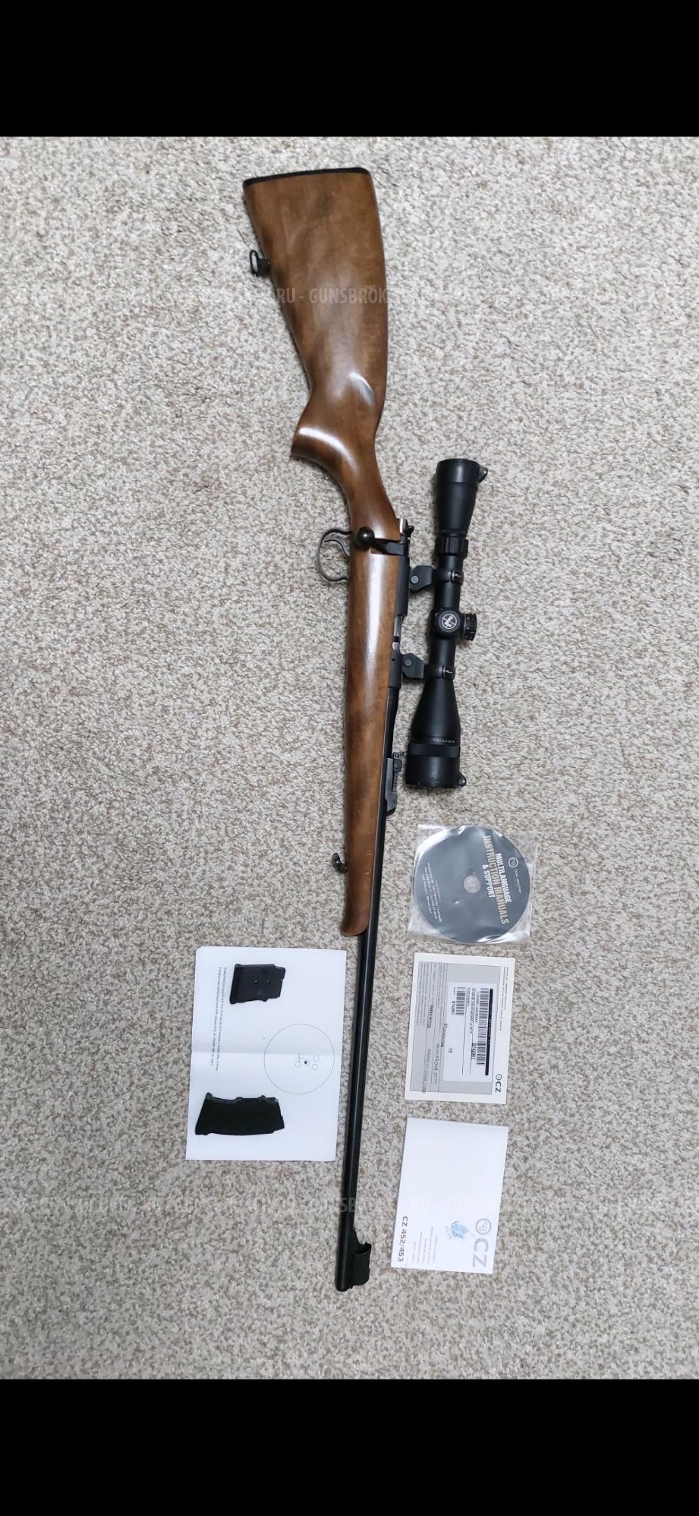 Продаю карабин CZ 452-2E ZKM к.22Lr