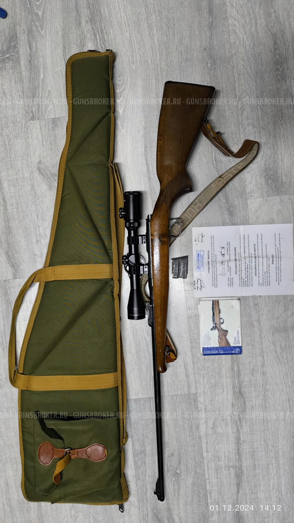 Продаю карабин CZ-452-2E ZKM Standart, калибр 22wmr, 2007г.в..