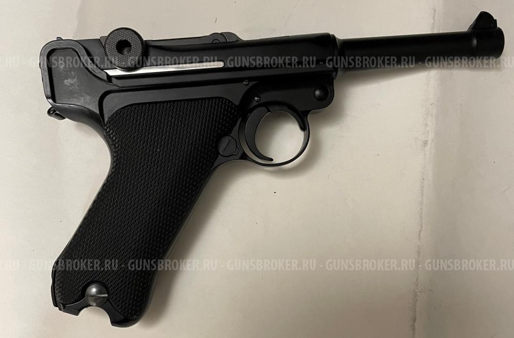 Продаю страйкбольный пистолет WE Luger P08 4"