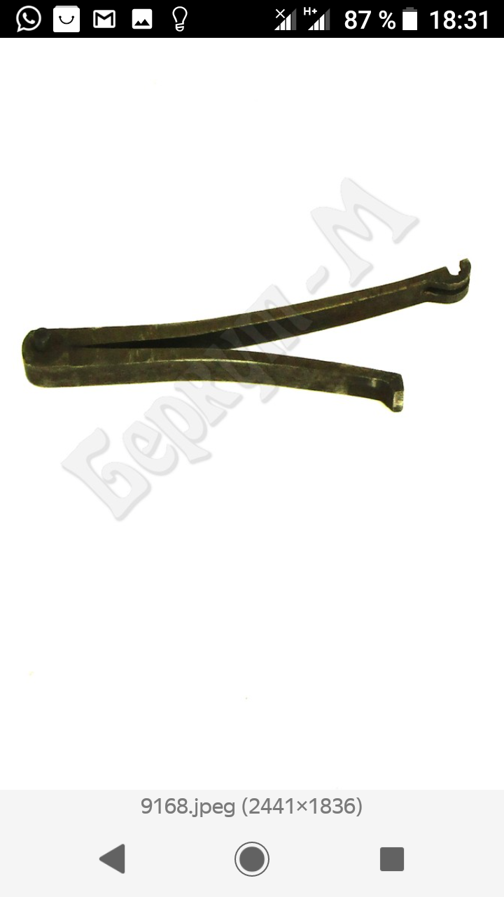 пружина боевая ТОЗ БМ/Б/66 - правая