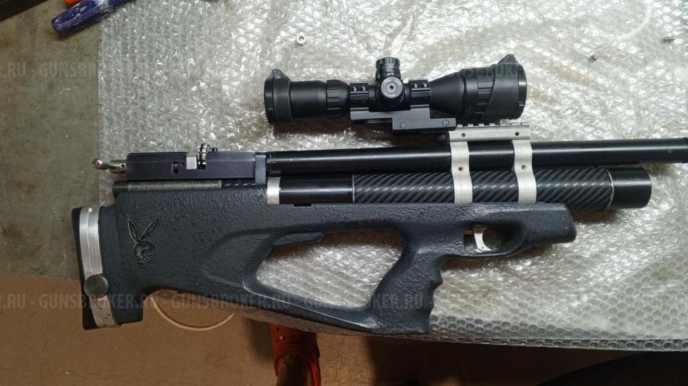 Пневматика PCP булпап, редукторная в калибре 4.5