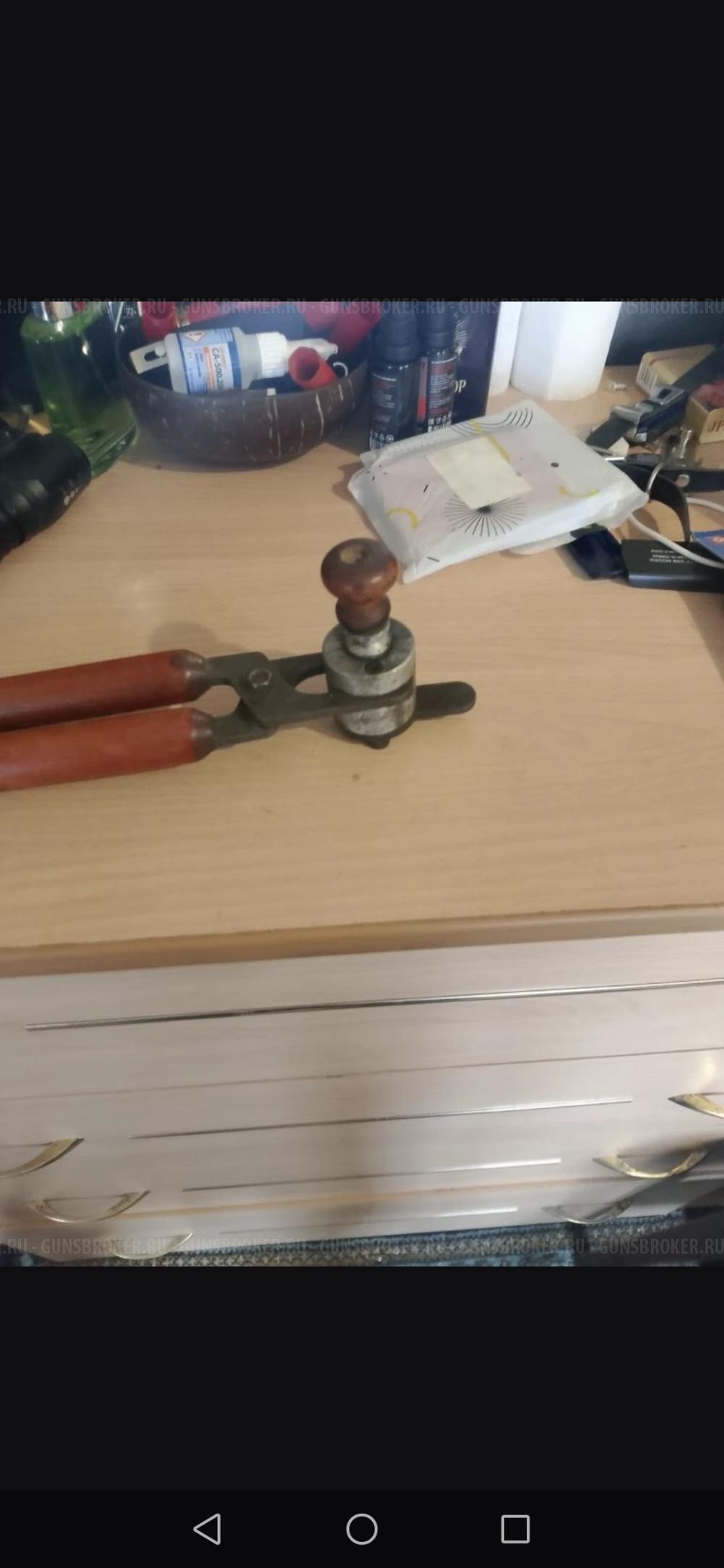 Пулелейка шаринского-шахматова 12 калибра 34 грамма