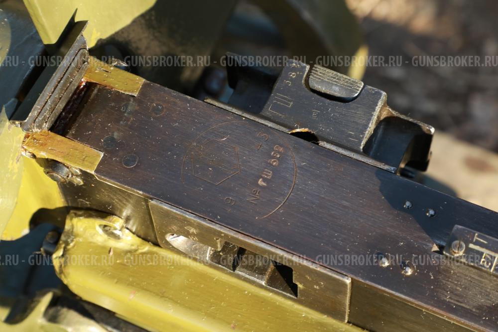 Пулемет Максим 1943 год №ГШ 382; КУПЛЮ ММГ, СХП, КЛИНКОВОЕ, АНТИКВАРИАТ