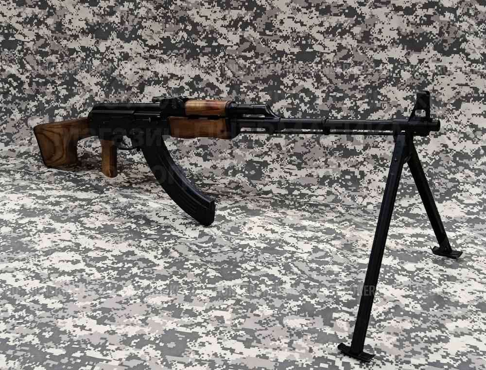 Пулемет охолощенный "Молот Оружие" ВПО-926 кал.7.62х39 blank., в деревянном обвесе