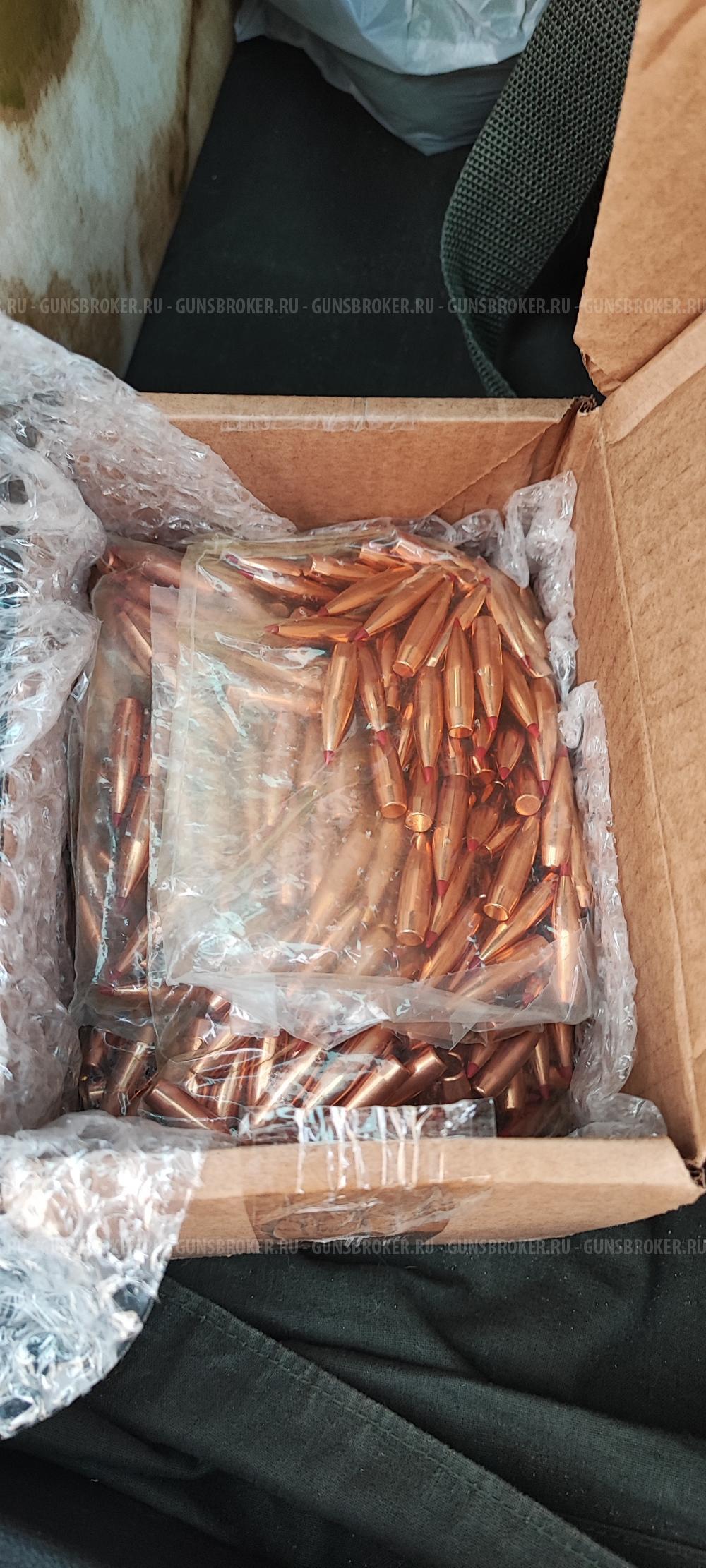 Пули .308 Hornady ELD-M 178gr / BC G7 0.275 / 100 шт.