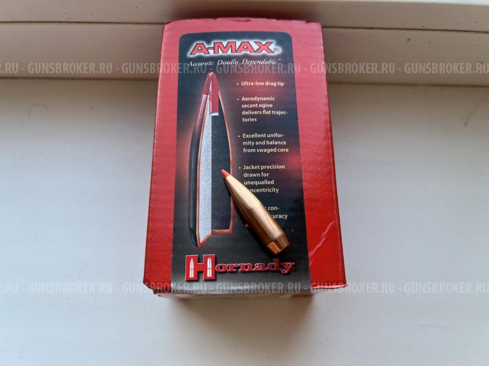 Пули Hornady A-MAX 100шт 178gr 