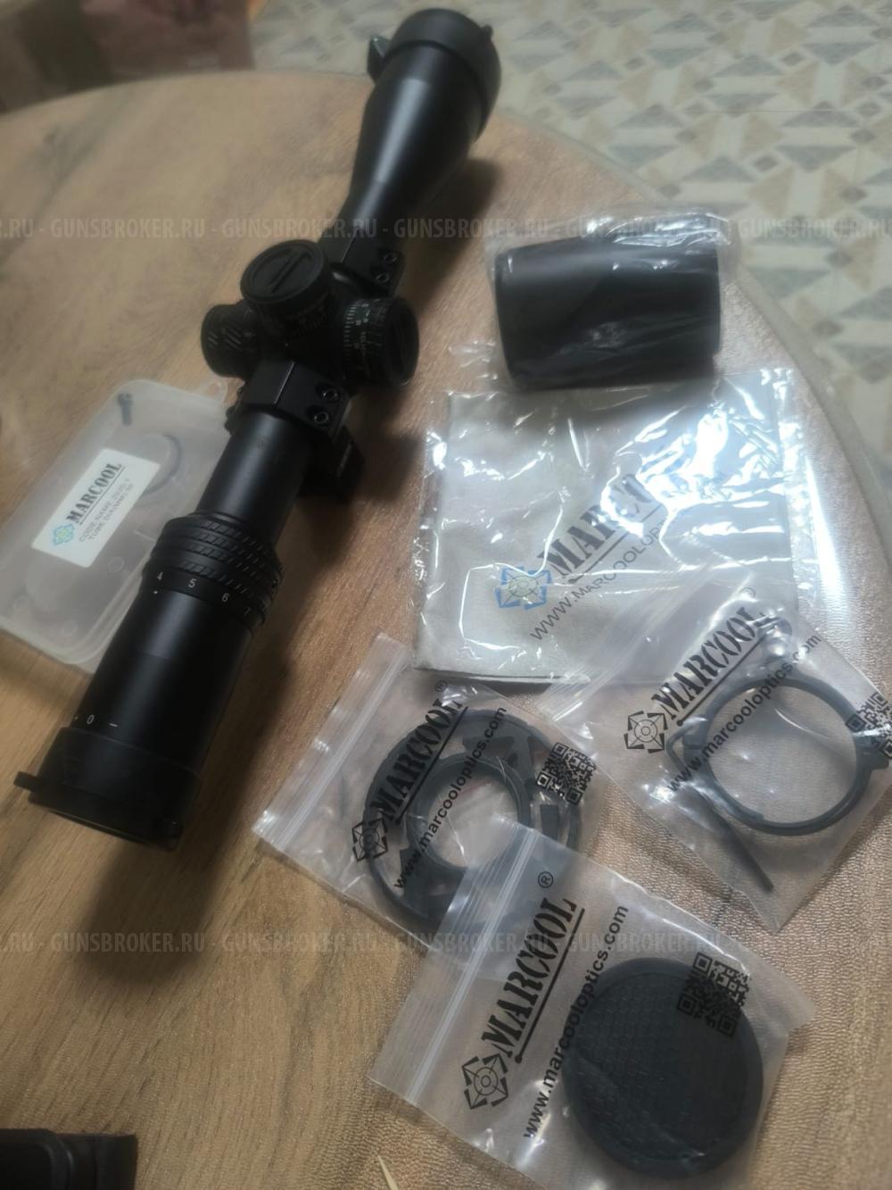 Коллиматор Quarta ts-flipup 2 и Оптический прицел Marcool evolver 4-16x44 sfir