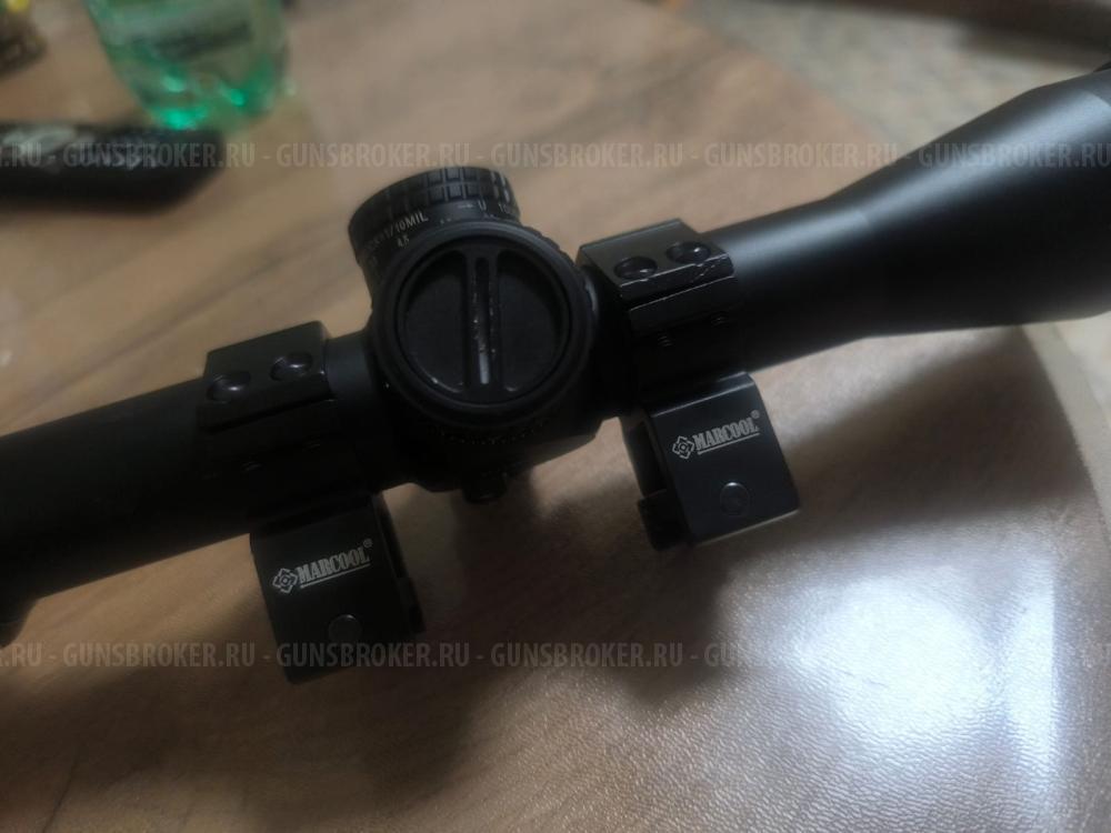 Коллиматор Quarta ts-flipup 2 и Оптический прицел Marcool evolver 4-16x44 sfir