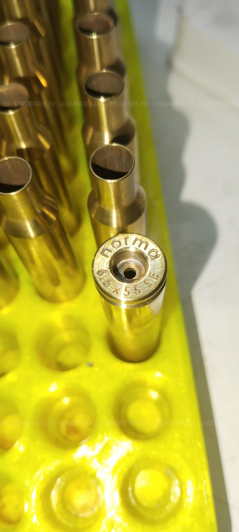 гильзы 6.5х55 новые