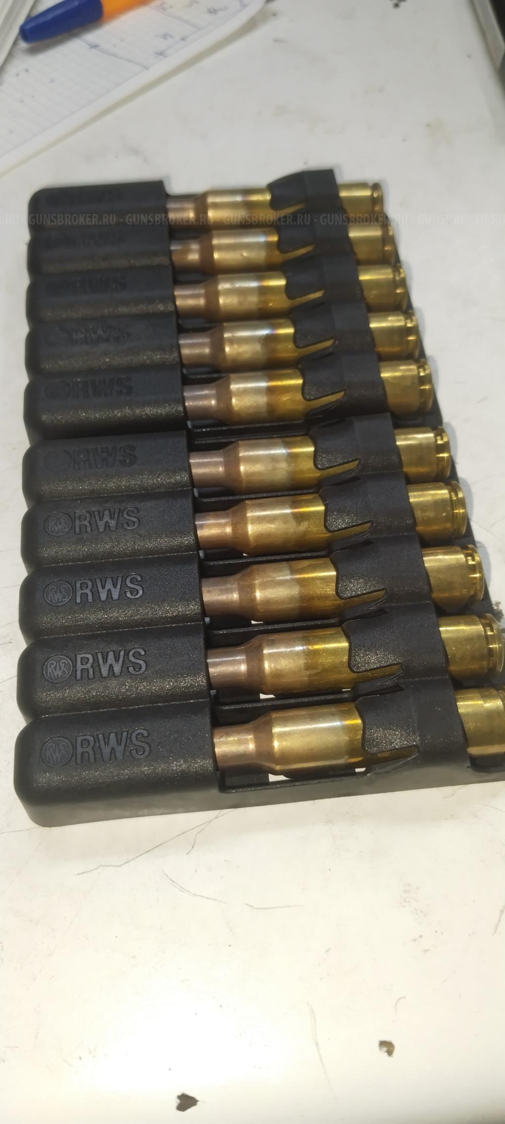 гильзы 6.5х55 новые