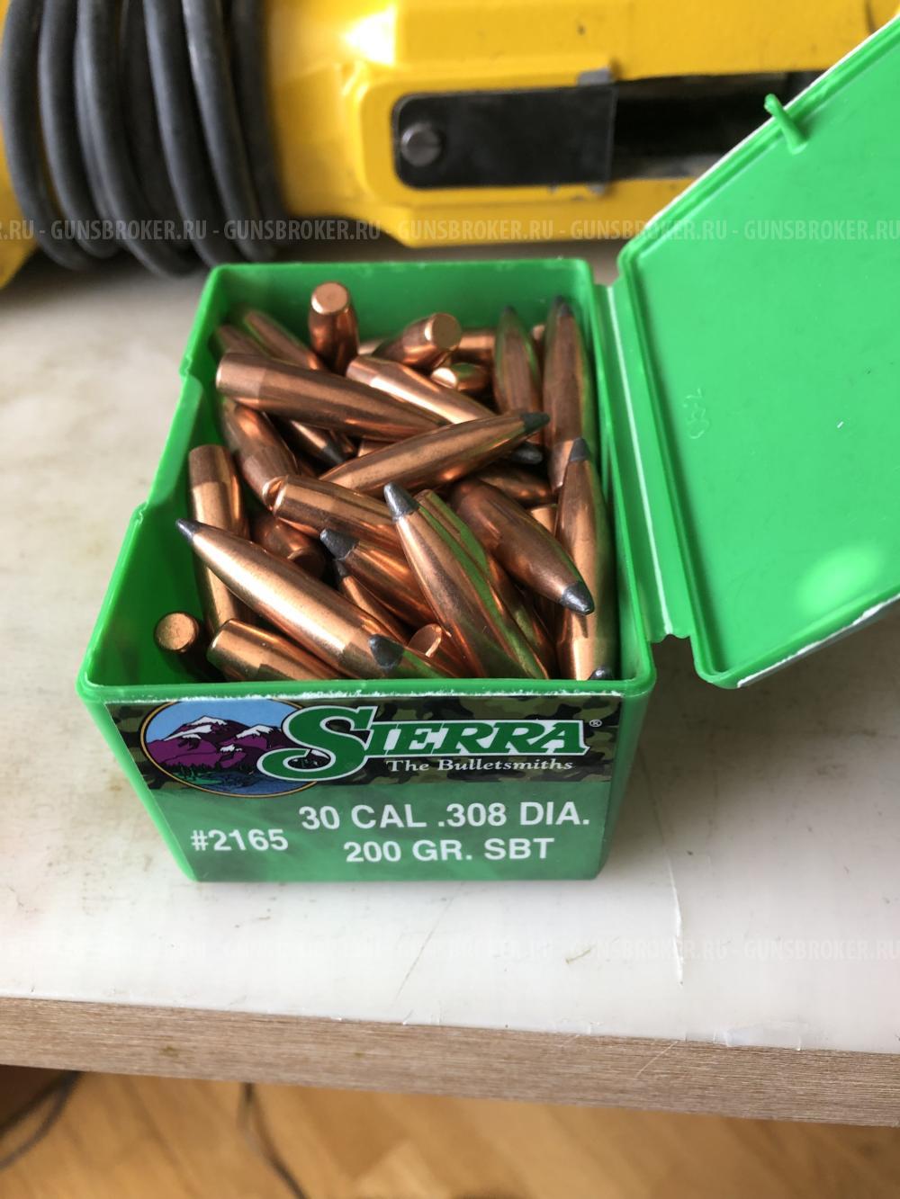 Пули Sierra SBT GameKing .30 калибр 200gn