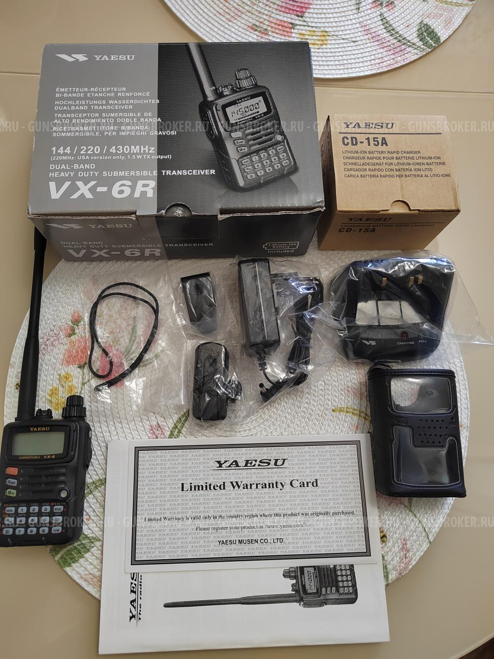 Радиостанция Yaesu VX 6R