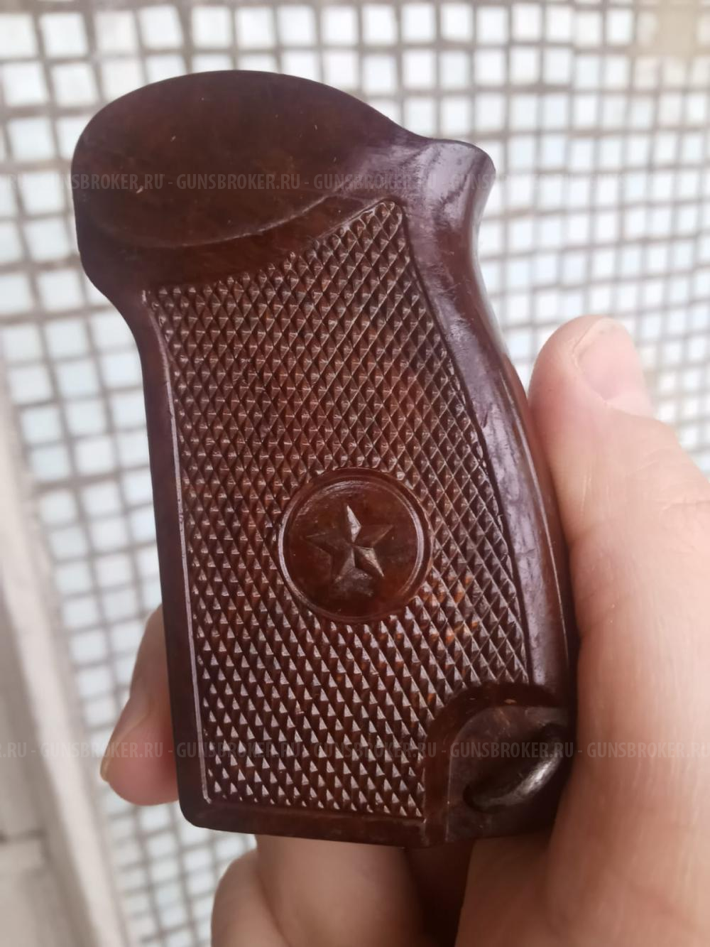 Рукоять рукоятка ПМ бакелит ранняя 1953 - 1955