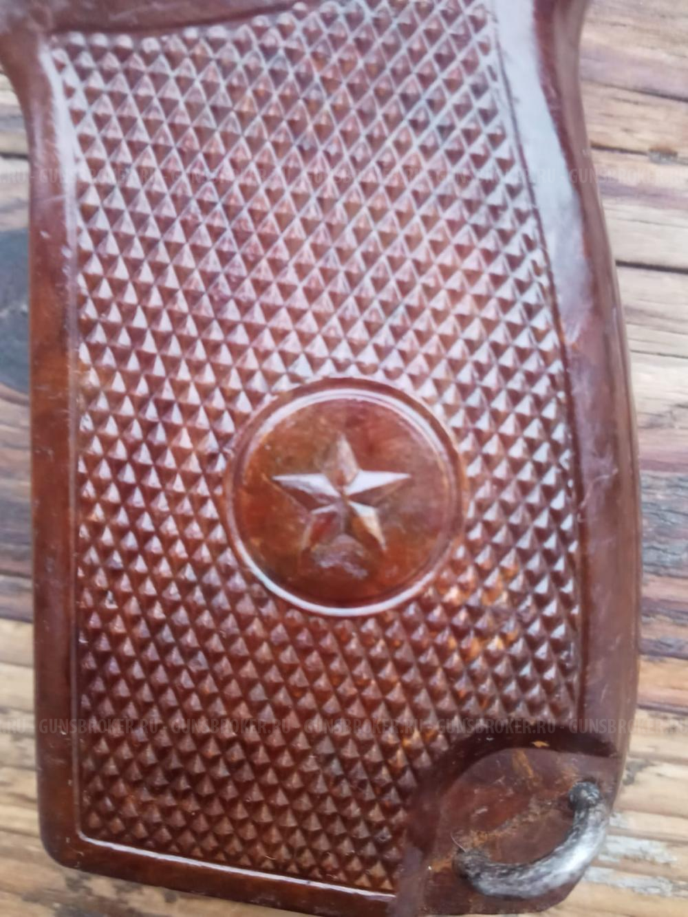 Рукоять рукоятка ПМ бакелит ранняя 1953 - 1955