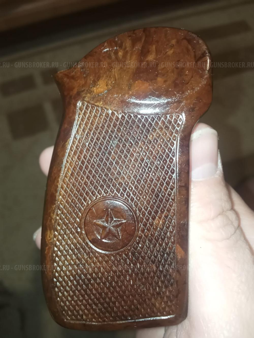 Рукоять рукоятка ПМ бакелит ранняя 1953 - 1955