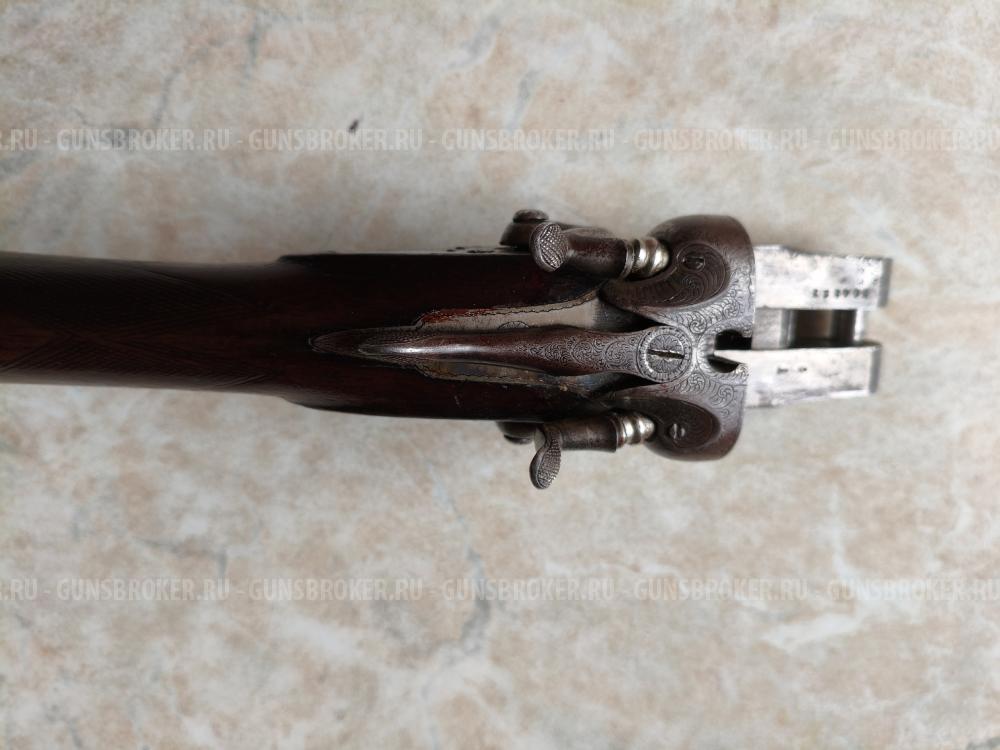 Раритетное бельгийское ружьё ~1925 года Favorite Liege 12 калибр