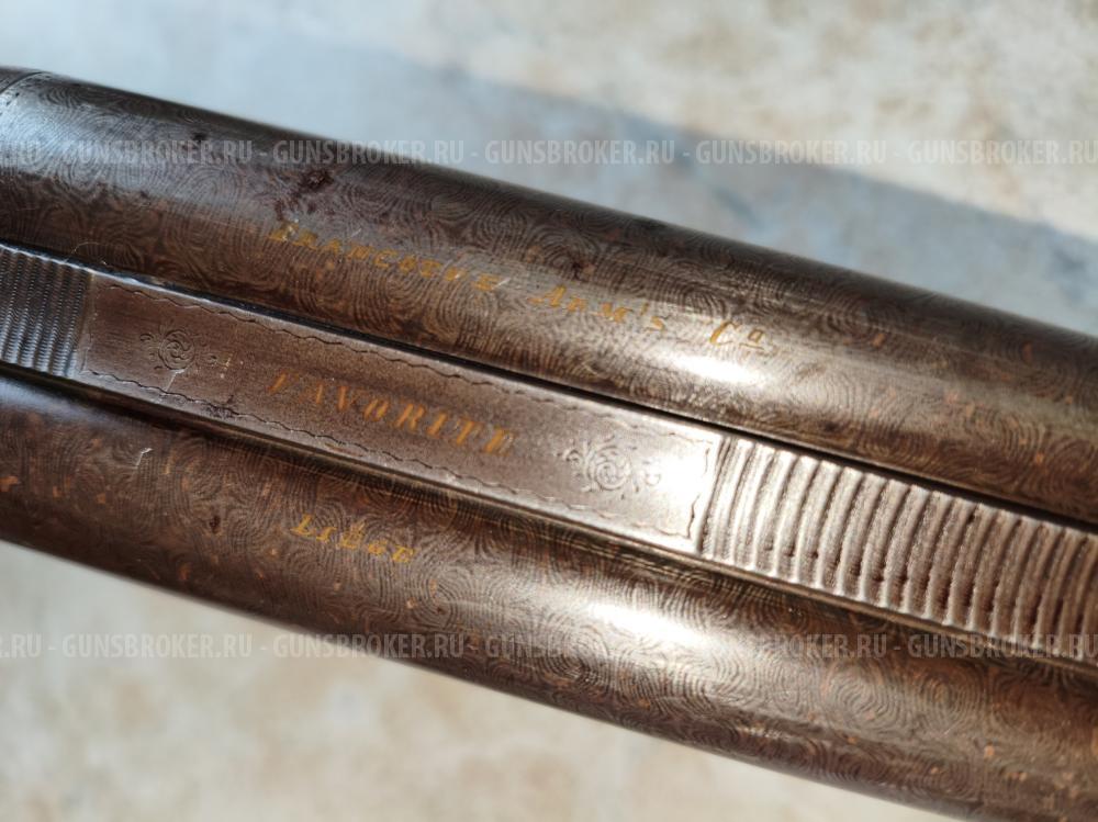 Раритетное бельгийское ружьё ~1925 года Favorite Liege 12 калибр