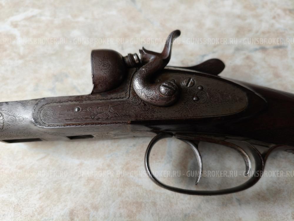 Раритетное бельгийское ружьё ~1925 года Favorite Liege 12 калибр