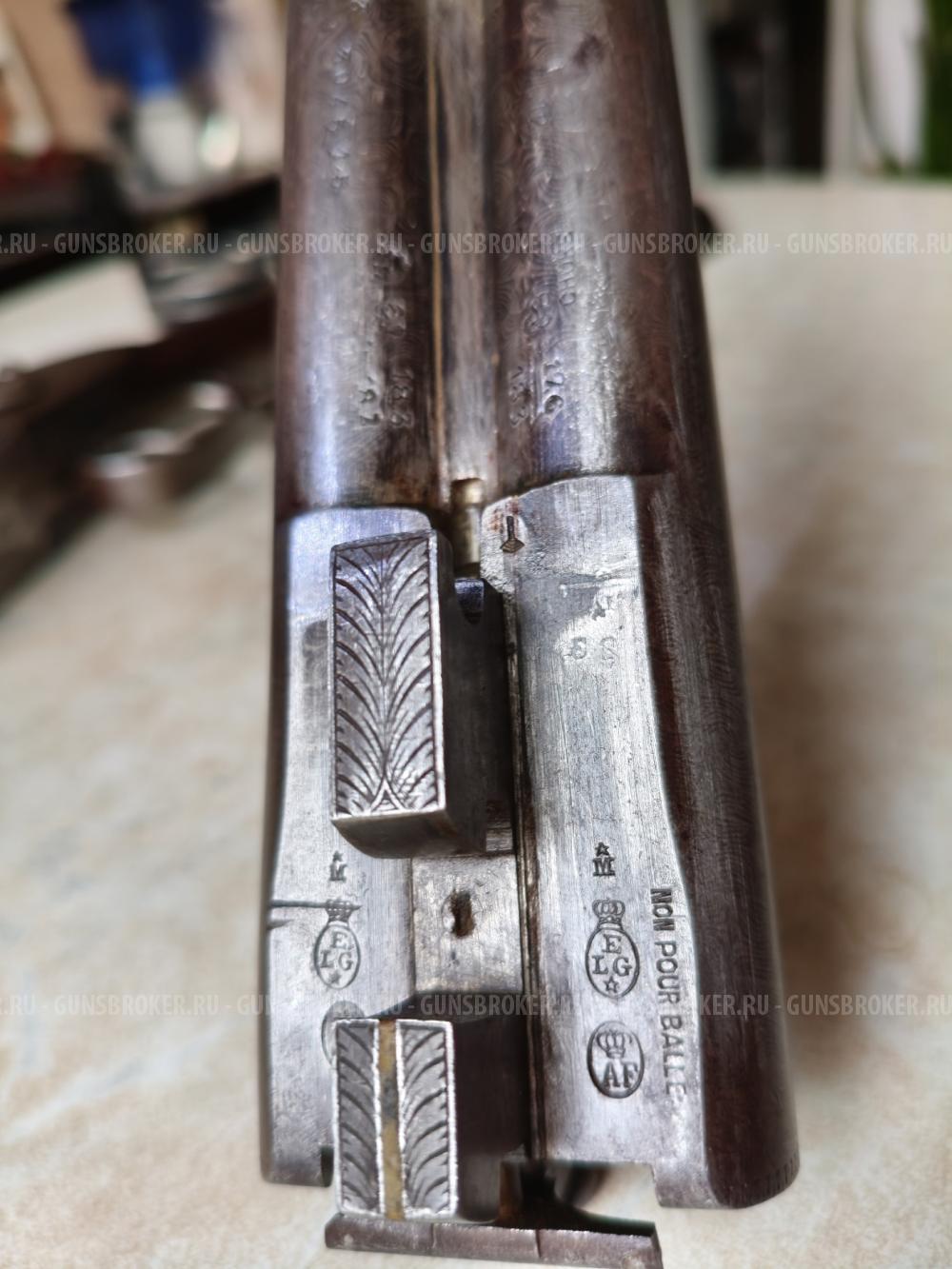 Раритетное бельгийское ружьё ~1925 года Favorite Liege 12 калибр