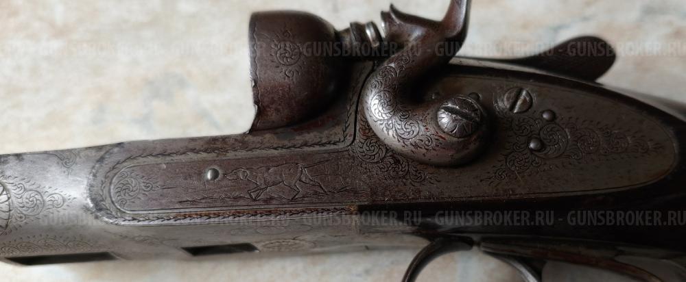 Раритетное бельгийское ружьё ~1925 года Favorite Liege 12 калибр