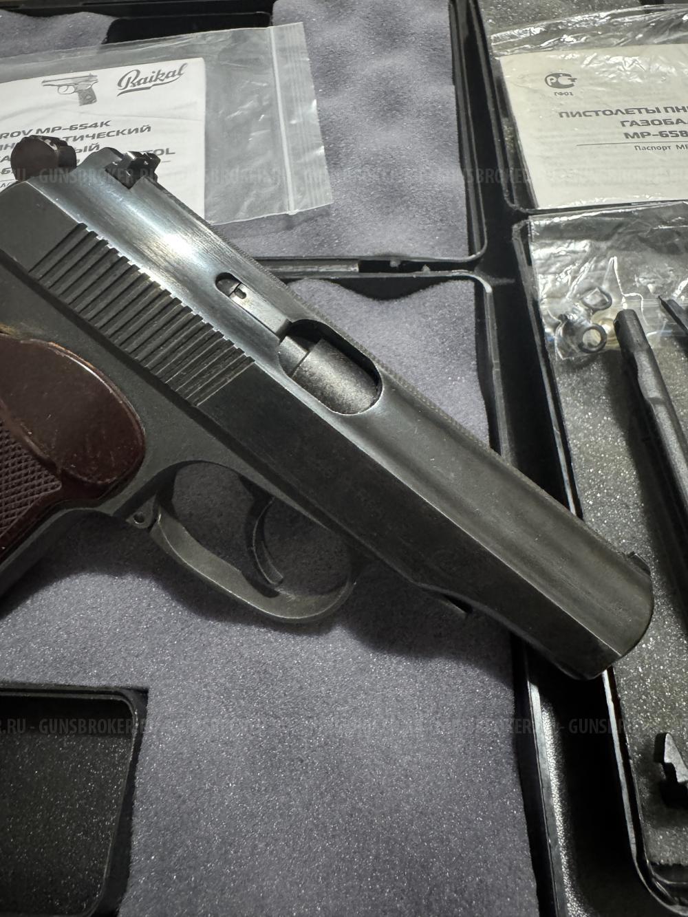 Распродажа экспортная н-ка МР 654. МР 658. Затвор кованный без пескоструя на МР 654