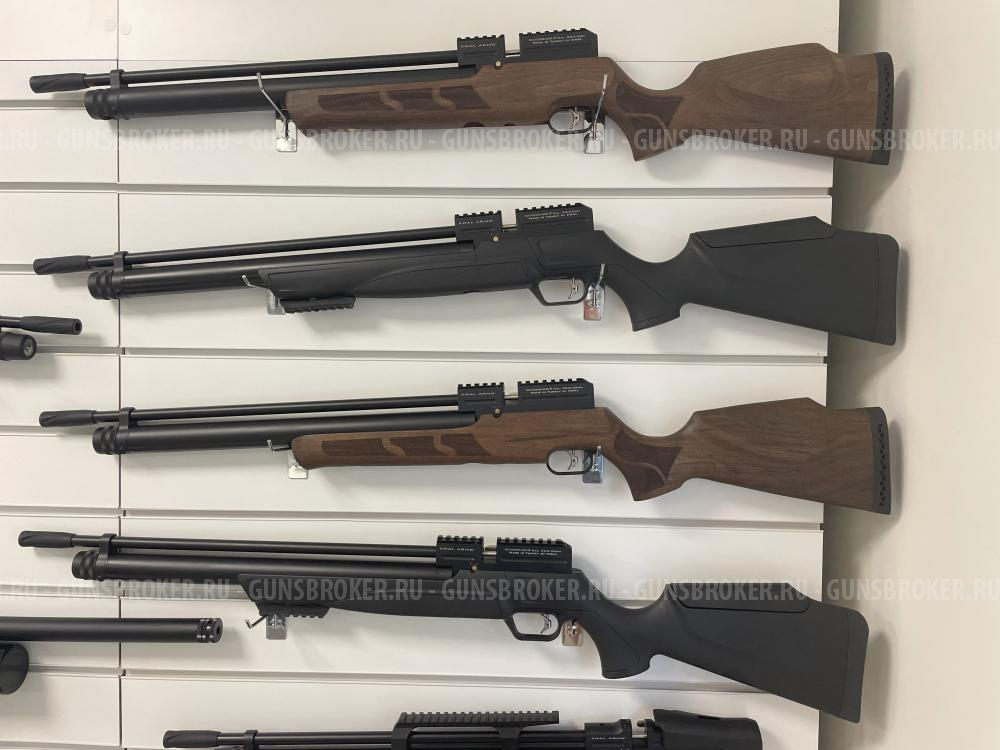 РАСПРОДАЖА новых РСР винтовок Крал (Kral ARMS) калибр 5.5 и 6.35 мм (до 3 Дж)