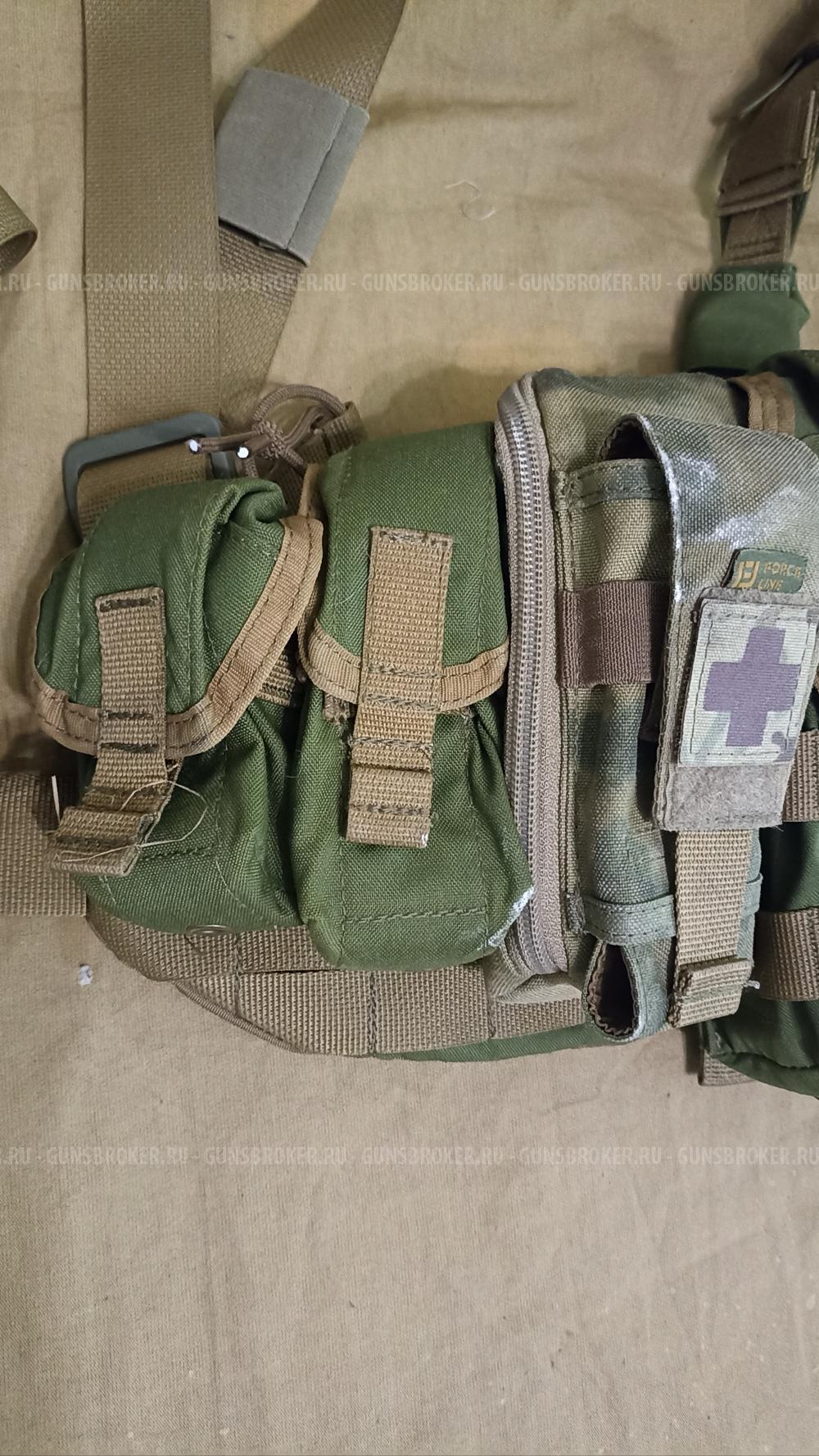 Разгрузка нагрудник (chestrig) Force Line М1 с подсумками