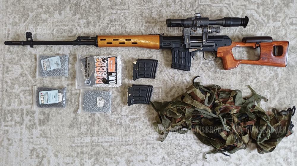 Real Sword SVD AEG (type S181S) 