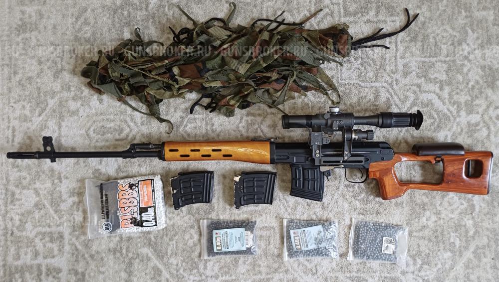 Real Sword SVD AEG (type S181S) 