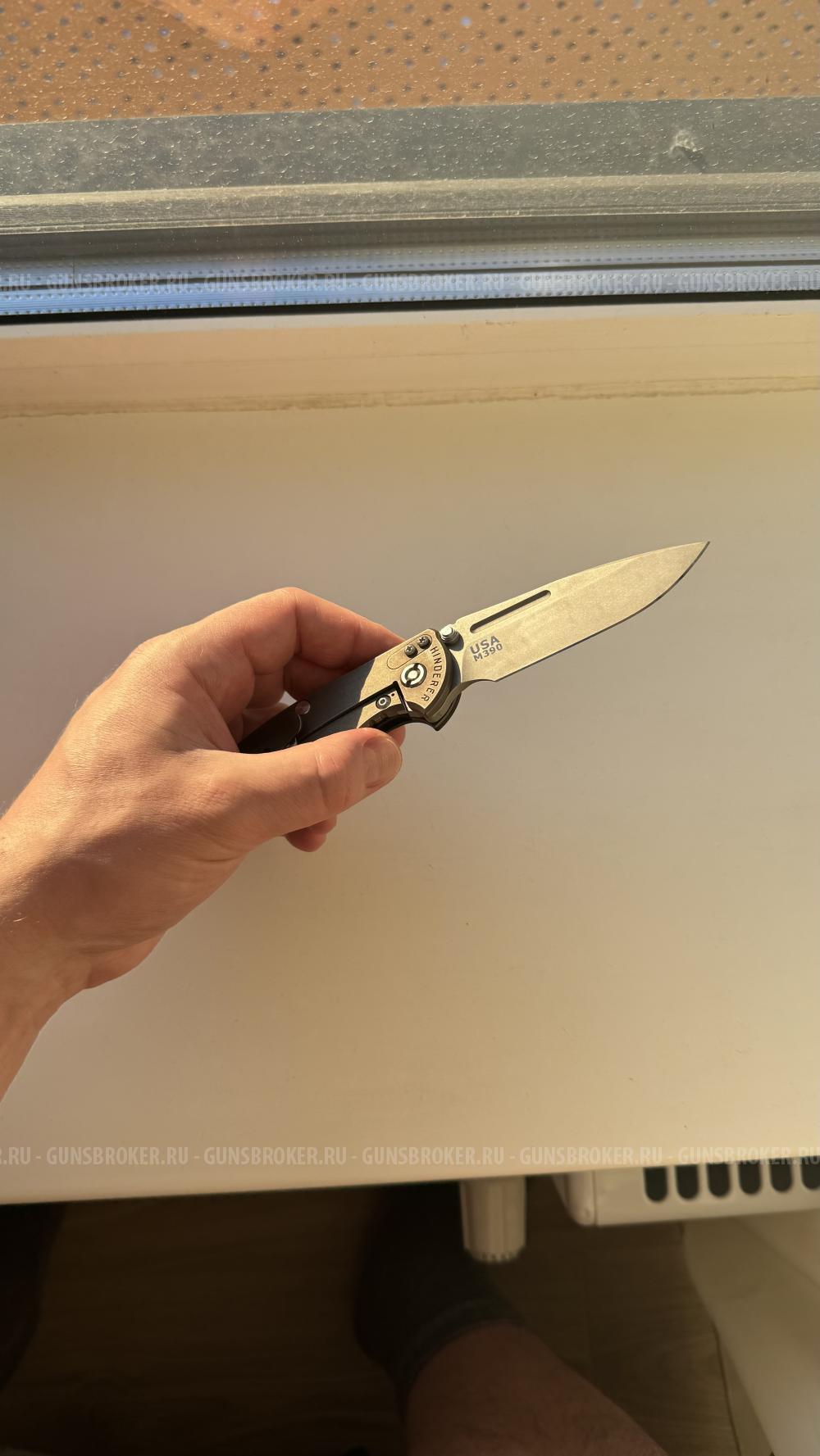 Редкий нож Hinderer XM-18 Fulered