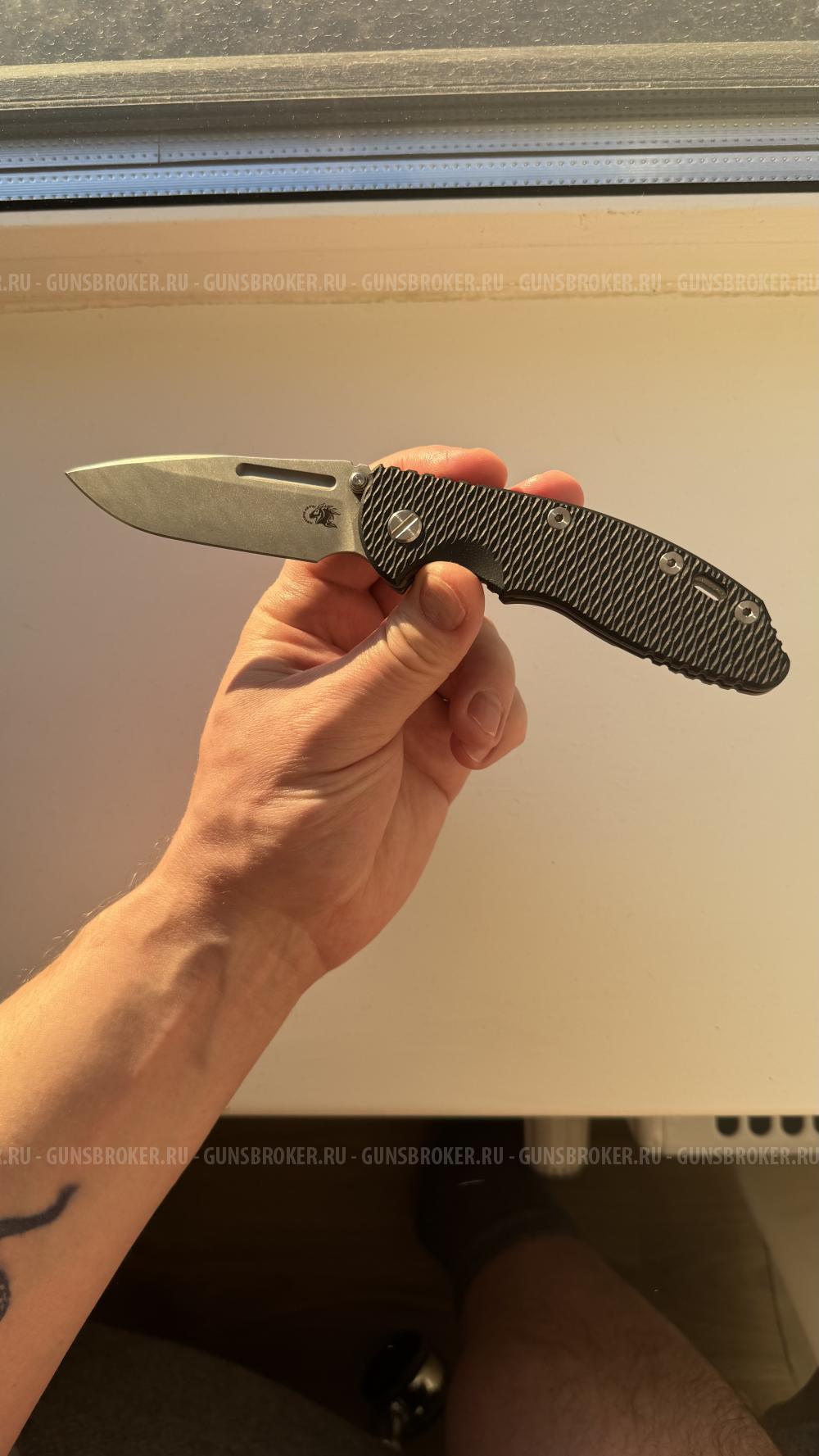 Редкий нож Hinderer XM-18 Fulered