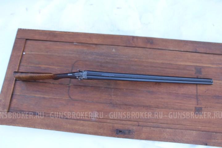 Редкое бельгийское, коллекционное, старинное, гладкоствольное ружьё 16 калибра