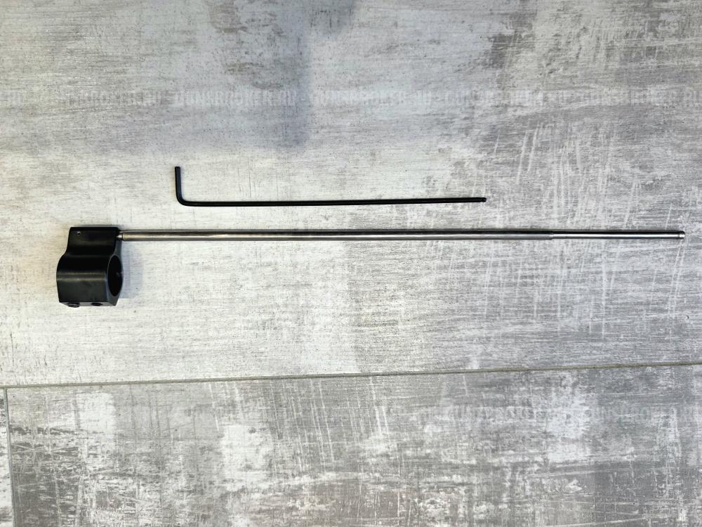 Регулируемый газблок AR15/10 - Wilson Combat + новая газтрубка «Зенитка»