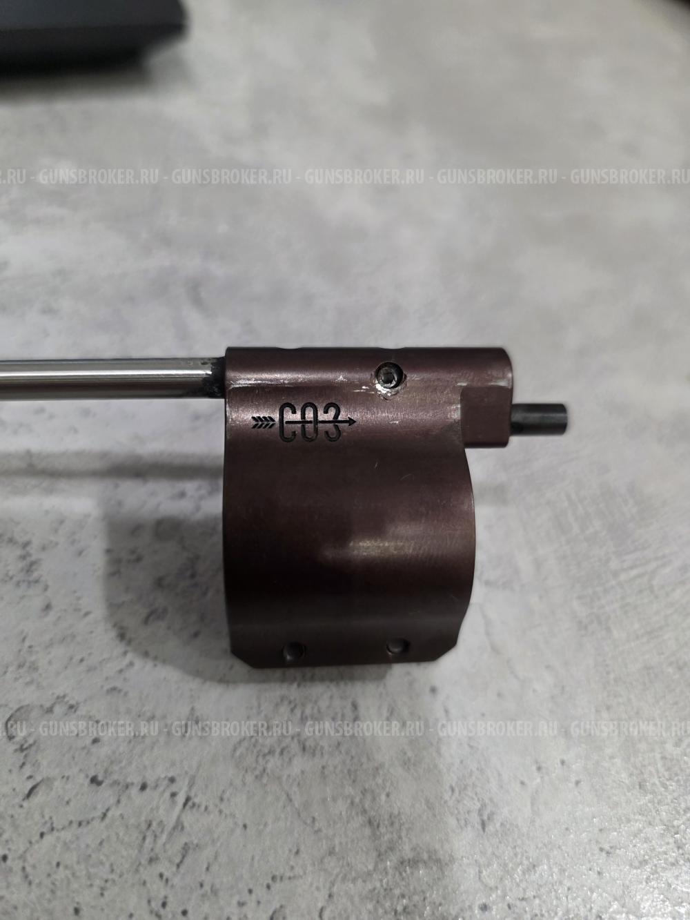 Регулируемый газблок "RGB-1" размер 0.75", GLADMAN для AR-15+трубка ArmaLite