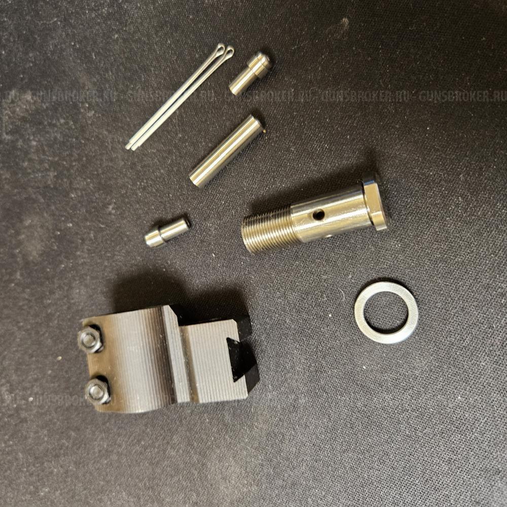 Регулируемый газблок Рок-и-Ровка для СВД/Тигр 7,62х54 (с вырезом под мушку)