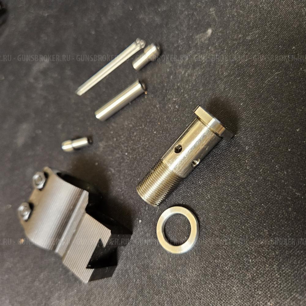 Регулируемый газблок Рок-и-Ровка для СВД/Тигр 7,62х54 (с вырезом под мушку)