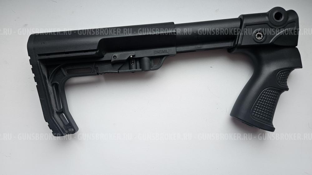 Регулируемый приклад с пистолеткой на MP155 / 135 от DLG Tactical 