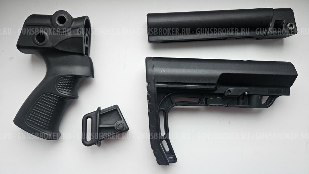 Регулируемый приклад с пистолеткой на MP155 / 135 от DLG Tactical 