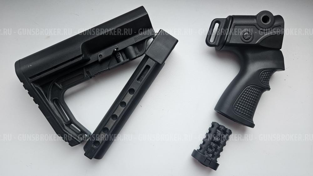 Регулируемый приклад с пистолеткой на MP155 / 135 от DLG Tactical 