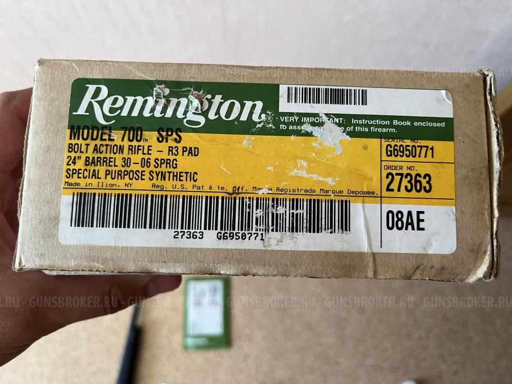 Remington 700 SPS калибр .30-06 Spring.