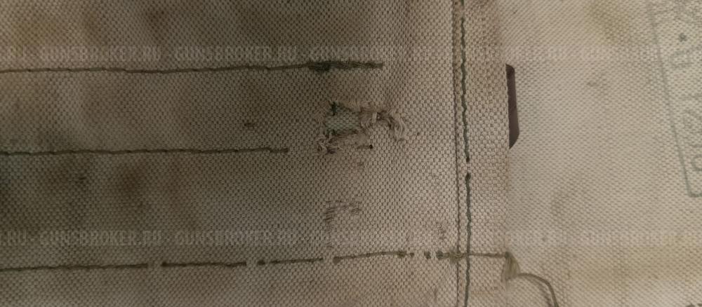 Брезентовые армейские подсумки на 4 магазина АК, производство СССР.